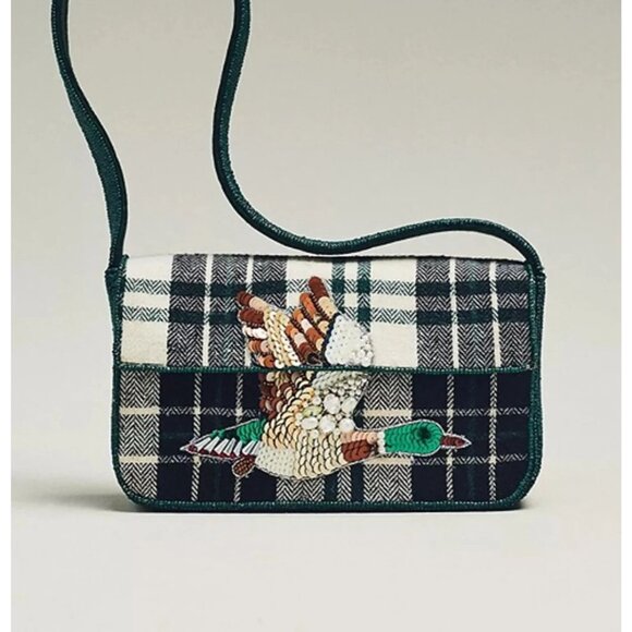 The Fiona Beaded Bag: Animal Edition Geese - Picture 1 of 3